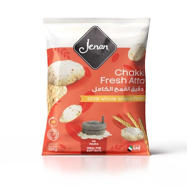Jenan Wheat Flour Chakki Fresh Atta 10kg