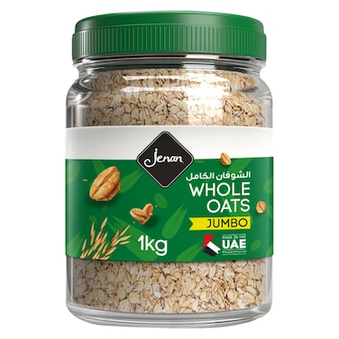 Jenan Whole Oats Jumbo Jar, 1kg