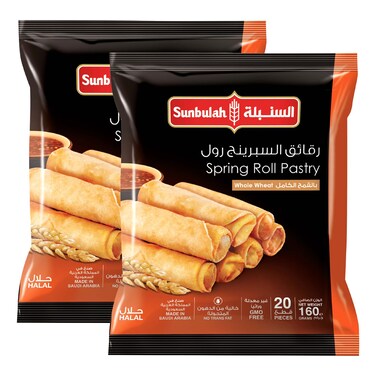 السنبلة رقائق عجينة سبرينج رول من القمح الكامل، 160 غرام حزمة من 2