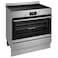 Electrolux UltimateTaste 700 Electric Ceramic Cooker and Oven EFE946SD, 90 cm, Stainless Steel, 5 Cooking Zones