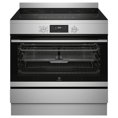 Electrolux UltimateTaste 700 Electric Ceramic Cooker and Oven EFE946SD, 90 cm, Stainless Steel, 5 Cooking Zones