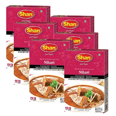 Shan Nihari Masala, 50g Pack of 6