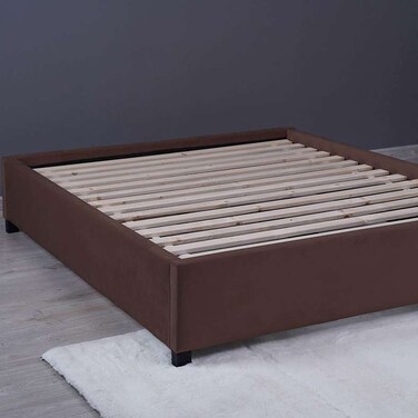 Pan Home Hercolina Base Velvet Brown 160X200cm