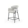 Pan Home Costello Bar Chair - Grey Black