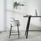 Pan Home Costello Bar Chair - Grey Black