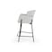 Pan Home Costello Bar Chair - Grey Black
