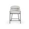 Pan Home Costello Bar Chair - Grey Black