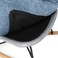 Pan Home Stova Rocking Chair Blue