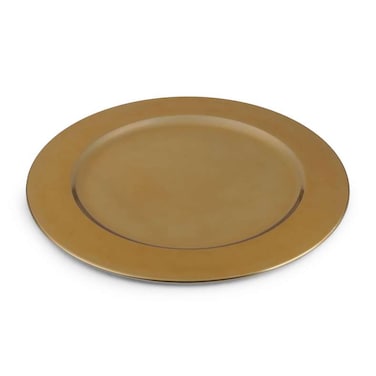 Pan Home Nore Charger Plate Dia33x1cm - Gold