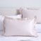 Pan Home Luxe Cotton Tencel 2-Piece Oxford Pillow Case Set 50x75+5cm - Rose