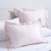 Pan Home Luxe Cotton Tencel 2-Piece Oxford Pillow Case Set 50x75+5cm - Rose