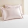 Pan Home Luxe Cotton Tencel 2-Piece Oxford Pillow Case Set 50x75+5cm - Rose