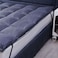Pan Home Ultrasoft Mattress Topper 160x200+4cm - Charcoal