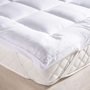 Pan Home Room Essential Mattress Topper 160x200+4cm - White