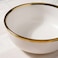 Pan Home Regale Soup Bowl Dia19cm - White And Gold