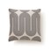Pan Home Mortiz Printed Filled Cushion 45x45cm - White
