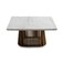 Pan Home Kamari Coffee Table Marble - White Walnut