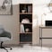 Pan Home Ruwa Office Bookcase With 2 Drawer - - Natural Black