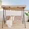 Pan Home Iraa Outdoor 3 Seater Swing - Beige
