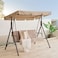 Pan Home Iraa Outdoor 3 Seater Swing - Beige