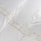 Pan Home Reflection Home Mila Floral Embroidered 3-Piece King Comforter Set 240x260cm - Ivory