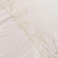 Pan Home Reflection Home Mila Floral Embroidered 3-Piece King Comforter Set 240x260cm - Ivory