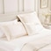 Pan Home Hotel Nouveau Nora Velvet 4-Piece King Comforter Set 240x260cm - Cream