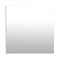 مرآة حائط مربعة بدون إطار من بان هوم ريفليكشن، 101.6×2×101.6 سم - شفافة