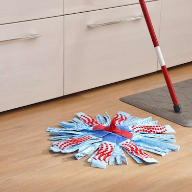Pan Home Vileda Supermocio 3 Action Cleaning Mop Refill 37x14x7cm - Red