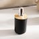 Pan Home Sun 3 Piece Bath Accessories Set - Black