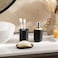 Pan Home Sun 3 Piece Bath Accessories Set - Black