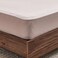 Pan Home Premium Turkish Cotton Jersey Full Fitted Sheet 120x200+33cm - Soft Blush