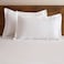 Pan Home Finest Supima 600Tc 2-Piece Oxford Pillowcase Set 50x75+5cm - White
