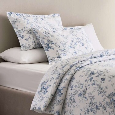 طقم لحاف بان هوم آشلي كينج، 3 قطع، 240×260 سم - أزرق