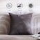 وسادة بان هوم المحشوة للاستخدام اليومي، مقاس 40×40 سم - رمادي