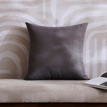 وسادة بان هوم المحشوة للاستخدام اليومي، مقاس 40×40 سم - رمادي