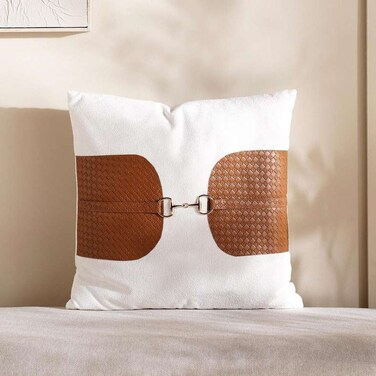 وسادة بان هوم باكل لوكس المحشوة 50×50 سم - لون صدئ