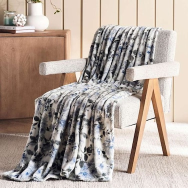 Pan Home Gardenia Printed Flannel Blanket 150x200cm - Green