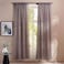 Pan Home Hailey Sheer 2 Piece Curtain Set 135x240cm - Grey