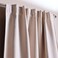 طقم ستائر معتمة من بان هوم أرمادا شينيل، قطعتين، 130×300 سم - عاجي