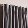 Pan Home Amanda Velvet 2 Piece Blackout Curtain Set 130x300cm - Grey