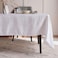 غطاء طاولة بان هوم أرميا 150×250 سم - أبيض
