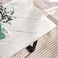Pan Home Neve New 6 Seater Dining Table Marble - White &amp; Black ~ White