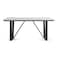 Pan Home Neve New 6 Seater Dining Table Marble - White &amp; Black ~ White
