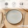 طبق عشاء بان هوم أمرين ستونوير قطر 26.8 سم - رمادي