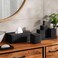 Pan Home Prime Soap Dispenser 7.1X7.1X20cm - Black