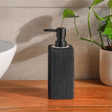 Pan Home Prime Soap Dispenser 7.1X7.1X20cm - Black