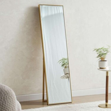 مرآة بان هوم موجو المائلة مقاس 44×162 سم ​​- ذهبية
