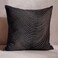 وسادة بان هوم ريبل جلام المخملية المحشوة البديلة 50 × 50 سم - أسود