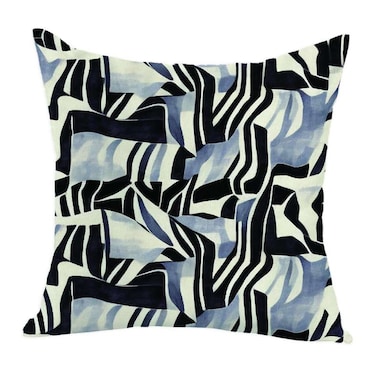 وسادة محشوة مطبوعة من بان هوم أليثيا 50×50 سم - فحمي